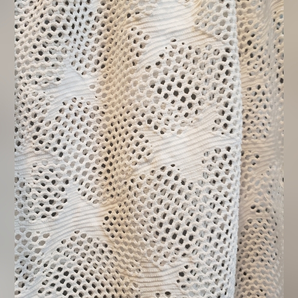 Sand & Spirit NWT white mesh with stars size medium beach pants - Picture 4 of 4